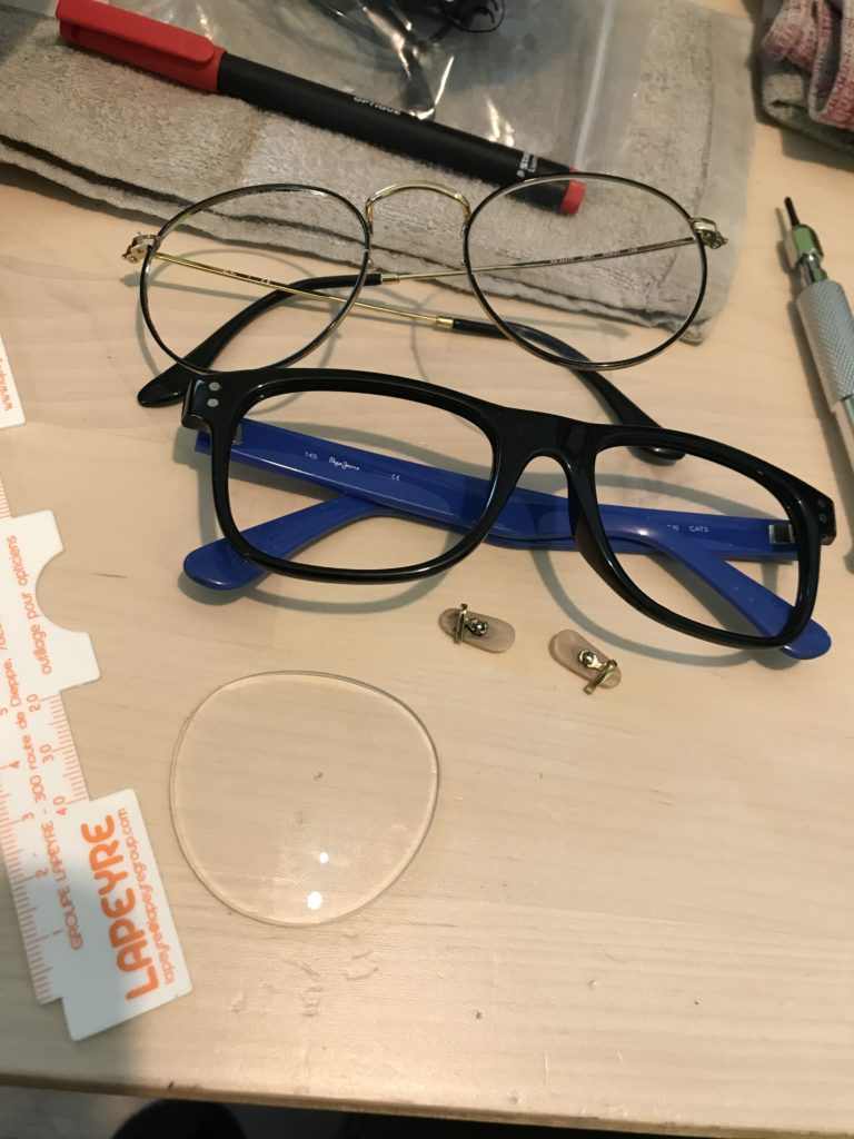 Fourniture de soudure pour les lunettes - Lapeyre optique